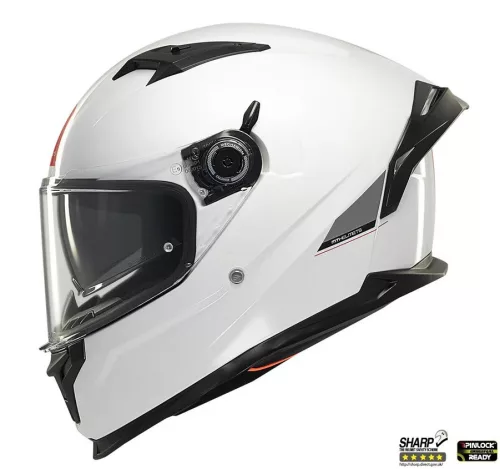 Casca Mt Helmets Braker SV A0 alb lucios