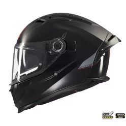 Casca Mt Helmets Braker SV A1 negru lucios