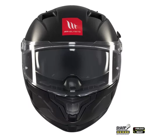 Casca Mt Helmets Braker SV A1 negru lucios