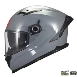 Casca Mt Helmets Braker SV A12 gri lucios