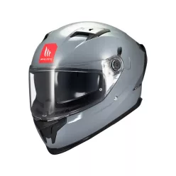 Casca Mt Helmets Braker SV A12 gri lucios