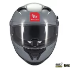 Casca Mt Helmets Braker SV A12 gri lucios