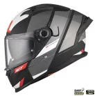 Casca Mt Helmets Braker SV Chento B0 gri mat