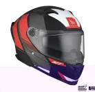 Casca Mt Helmets Braker SV Chento B5 rosu mat