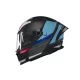 Casca Mt Helmets Braker SV Chento C7 negru mat/alb/albastru