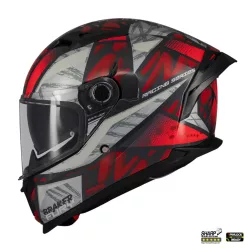 Casca Mt Helmets Braker SV Fury C5 rosu lucios