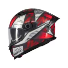 Casca Mt Helmets Braker SV Fury C5 rosu lucios