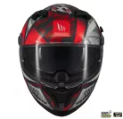 Casca Mt Helmets Braker SV Fury C5 rosu lucios