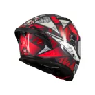 Casca Mt Helmets Braker SV Fury C5 rosu lucios