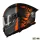 Casca Mt Helmets Braker SV Charm B4 negru/portocaliu mat