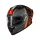Casca Mt Helmets Braker SV Charm B4 negru/portocaliu mat