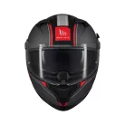 Casca Mt Helmets Braker SV Charm B5 negru/rosu mat