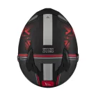 Casca Mt Helmets Braker SV Charm B5 negru/rosu mat