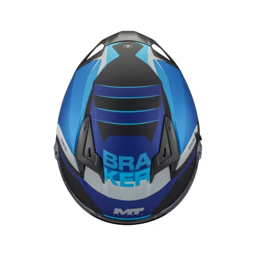 Casca Mt Helmets Braker SV Inception B7 albastru mat