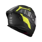 Casca Mt Helmets Braker SV Cockpit B13 negru mat/galben fluo