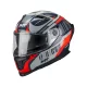 Casca Mt Helmets Braker SV Cockpit C5 negru/gri/roșu