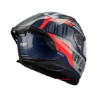 Casca Mt Helmets Braker SV Cockpit C5 negru/gri/roșu