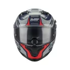 Casca Mt Helmets Braker SV Cockpit C5 negru/gri/roșu