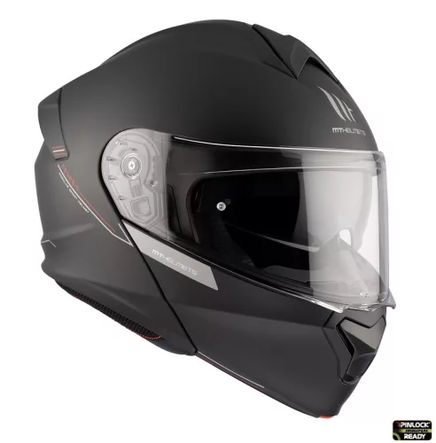 Casca Mt Helmets Genesis SV A1 negru mat Pinlock ready