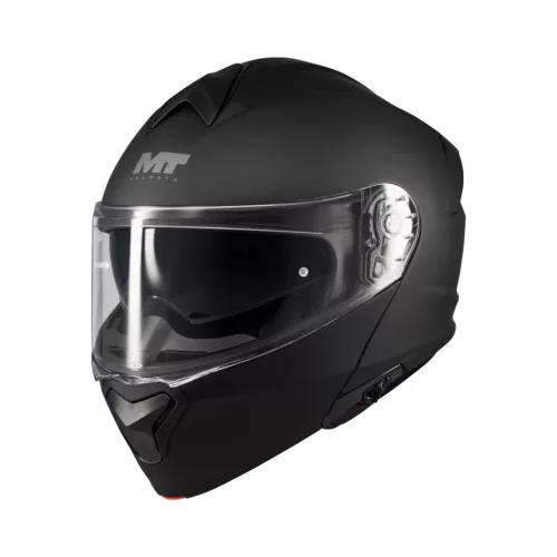 Casca Mt Helmets Genesis SV Pure A1 negru mat Pinlock ready
