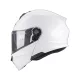 Casca Mt Helmets Genesis SV Pure A0 alb lucios Pinlock ready