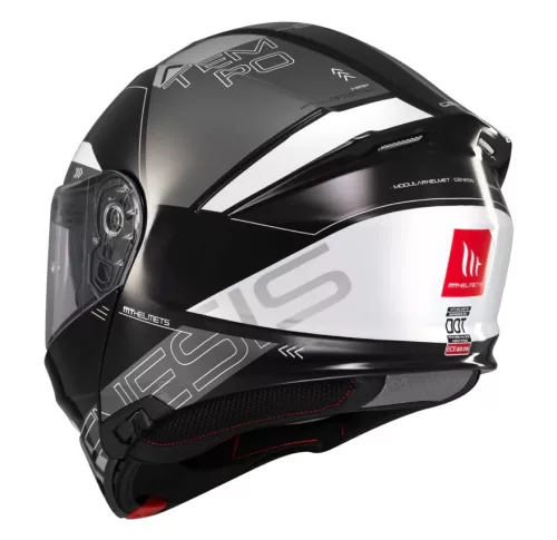 Casca Mt Helmets Genesis SV Atempo B2 negru/gri lucios Pinlock ready