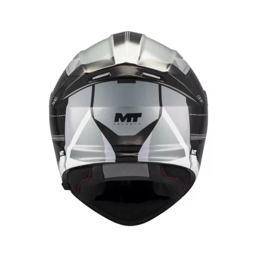 Casca Mt Helmets Genesis SV Raccoon B12 verde lucios