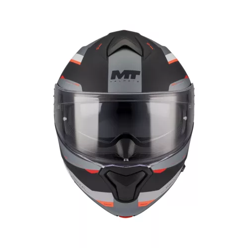 Casca Mt Helmets Genesis SV Raccoon B5 rosu mat