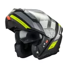 Casca Mt Helmets Genesis SV Stroke B13 negru mat/galben fluo