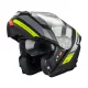 Casca Mt Helmets Genesis SV Stroke B13 negru mat/galben fluo