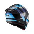 Casca Mt Helmets Genesis SV Stroke B7 negru/albastru