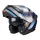 Casca Mt Helmets Genesis SV Stroke B7 negru/albastru