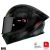 Casca MT Helmets Kre+ S Carbon Negru A11 Negru Lucios