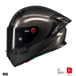 Casca Mt Helmets KRE+ S Pure Carbon A1 negru lucios
