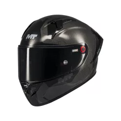 Casca Mt Helmets KRE+ S Pure Carbon A1 negru lucios