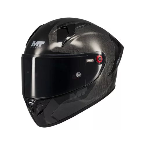 Casca Mt Helmets KRE+ S Pure Carbon A1 negru lucios