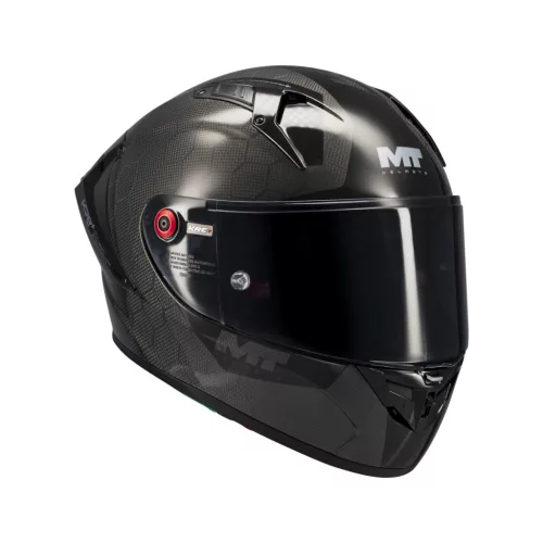 Casca Mt Helmets KRE+ S Pure Carbon A1 negru lucios