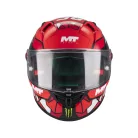 Casca Mt Helmets KRE+ S Piqueras B5 lucios