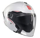 Casca open face motociclete MT Cosmo SV A0 alb lucios