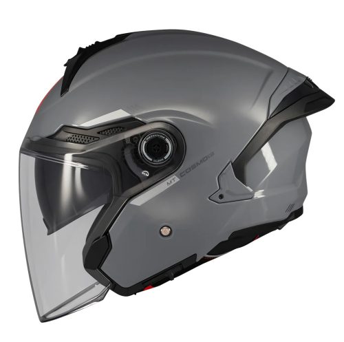 Casca Mt Helmets Cosmo SV A2 gri lucios
