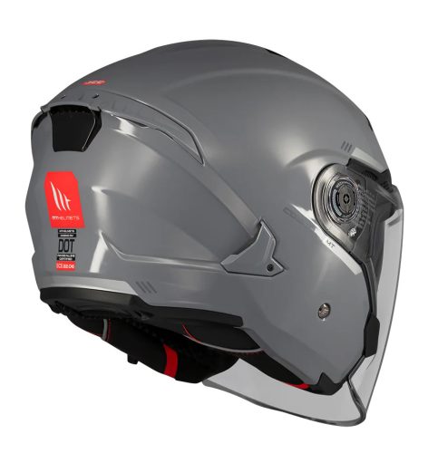 Casca Mt Helmets Cosmo SV A2 gri lucios