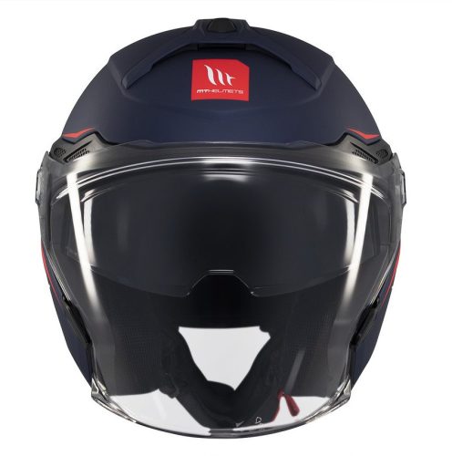 Casca Mt Helmets Cosmo SV A7 albastru mat