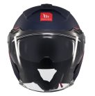 Casca Mt Helmets Cosmo Sv A7 Albastru Mat