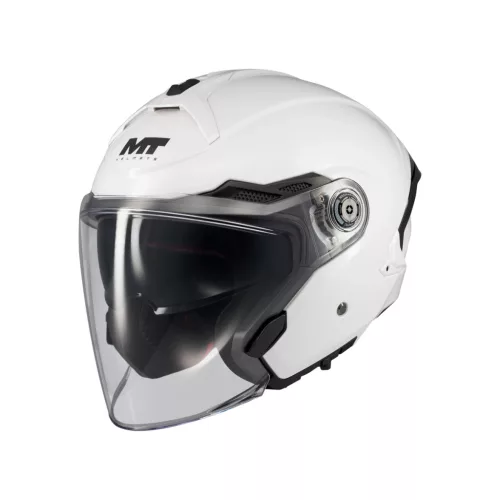 Casca Mt Helmets Cosmo SV Pure A0 alb