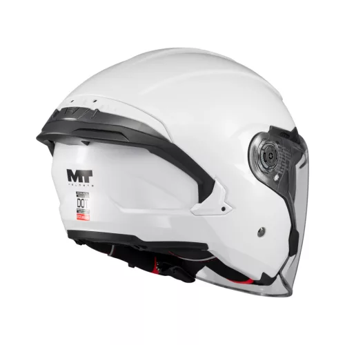 Casca Mt Helmets Cosmo SV Pure A0 alb