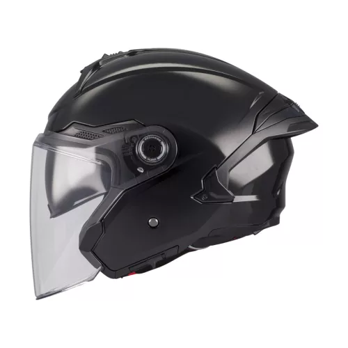 Casca Mt Helmets Cosmo SV Pure A1 negru lucios