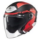 Casca Mt Helmets Cosmo SV Cruiser B5 rosu mat