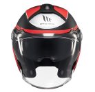 Casca Mt Helmets Cosmo Sv Cruiser B5 Rosu Mat