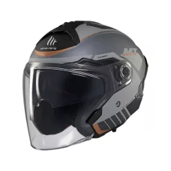 Casca Mt Helmets Cosmo SV Cruiser C2 gri mat