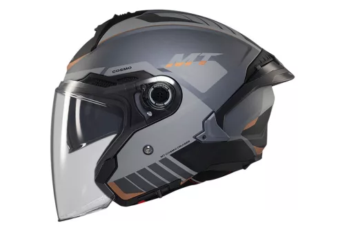 Casca Mt Helmets Cosmo SV Cruiser C2 gri mat